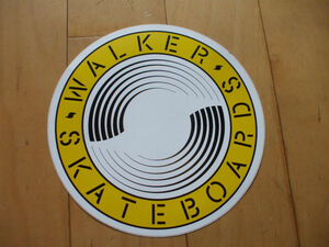 即決 OLD SKATE STICKER WALKER ビンテージ ウォーカー ステッカー