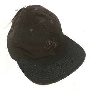 NIKE ナイキ SB スケートボード アイコン Ｈ86 フラットビル CAP キャップ 黒 57-59 925291-010 2019-0331-5-21