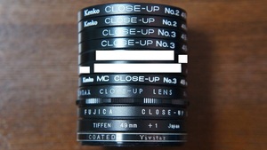 【480円/枚】[49mm] Kenko PENTAX FUJICA等 (MC) CLOSE UP No.1 No.2 No.3 クローズアップフィルター