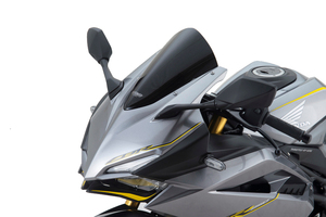 MRA/エムアールエー スクリーン レーシング ブラック CBR250RR 17-22【MR114K】