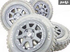 MLJ XTREME-J エクストリームJ 12インチ 4J +42 PCD 100 4穴 4H 4本 MUDSTAR M/T 145/80R12LT マッドタイヤ 軽自動車 軽トラック 棚48X