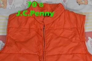 JC PENNY 70’ｓ ベスト 13258ｃ ビンテージ ジェイシーペニー 00