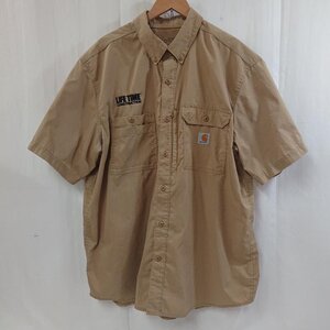 カーハート CARHARTT カーハート SOLID SHORT SLEEVE SHIRT 半袖シャツ RELAXED FIT 102417 253 シャツ、ブラウス シャツ、ブラウス XL