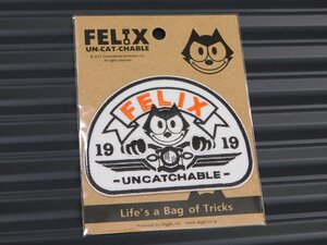 ◆送料\110◆【FELIX・フィリックス】※《アイロン刺繍ワッペン／UCCパッチ Head Light》　アメリカン雑貨　刺繍ワッペン　アイロンワッペ