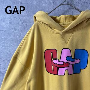 GAP×Ken Lo スウェットパーカー　裏起毛　ゆったりＬメンズ B1