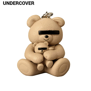 新品【MEDICOM TOY x UNDERCOVER KEYCHAIN UNDERCOVER BEAR Beige メディコムトイ x アンダーカバー キーチェーン ベアー キーホルダー】