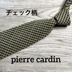 pierre cardin チェック柄 ネクタイ