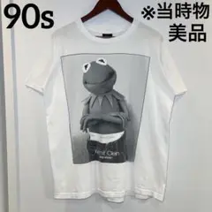 【USA製】90s KERMIT カーミット Calvin Klein Tシャツ