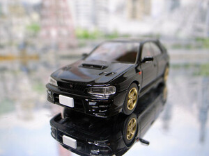 TOMYTEC / TLV 1/64 LV-N281d スバル インプレッサ ピュアスポーツワゴン WRX STi Ver.V (98年式) 希少美品 Ｂ