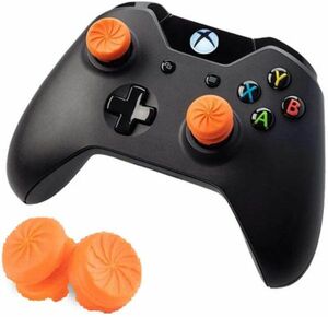 エイム向上！ FPSフリーク Xbox One コントローラー用 親指グリップキャップ FPSアシストキャップ RG (オレンジ) G122