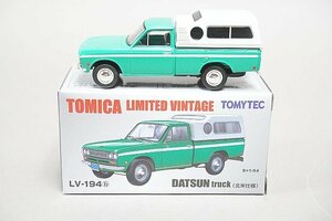 TOMICA トミカリミテッドヴィンテージ TLV 1/64 ダットサン トラック 北米仕様 緑 LV-194b