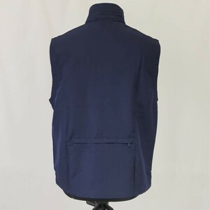 ニコルサンジル/Nicole St Gilles☆防水/フィッシャーマンズ/ベスト【メンズM/紺/navy】ポリエステル/バックポケット/Tops◇cBH794