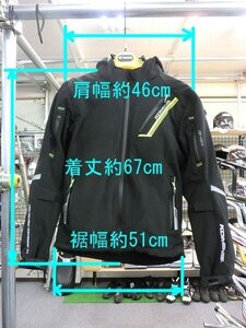 コミネ ウインターパーカー 07-519 黒 L▼ニンジャ250.YZF-R25.CB400SF.VTR250.MT-07.ドラッグスター250.GROM乗りに