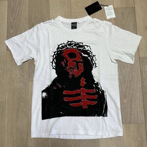 宮下貴裕　初期　本人期　ナンバーナイン　number nine 06ガンズ期　髑髏 スカル jesus tee 新品未使用品　タグ付き　サイズ2 日本製