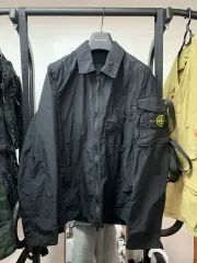 【雷市場（ポンジャン）商品韓国直送】 STONE ISLAND(ストーンアイランド) 22ss ナスラン オーバーサイズシャツ アームポケット ジャケット xl