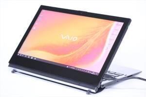 1円～ バッテリー良好 LTE対応 12.5インチ FHD タッチパネル 2in1 タブレット VAIO Pro PA VJPA11C11N m3-8100Y RAM8Ｇ SSD128G Win10