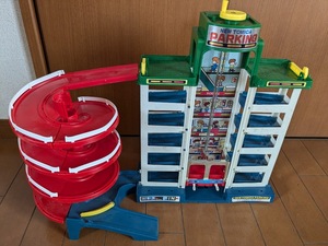 ■レトロ NEW TOMIKA PARKING トミカ トミカパーキング 立体駐車場 おもちゃ 玩具 タカラトミー TOMY ■