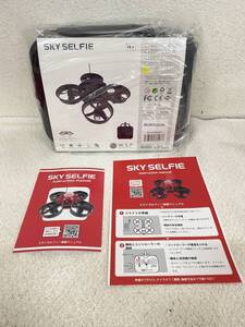 M-8336【同梱不可】980円～ 新品・未開封品　SKY SELFIE　ドローン　SKSL010-YL　イエロー　　