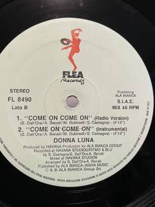 COME ON COME ON / DONNA LUNA 80