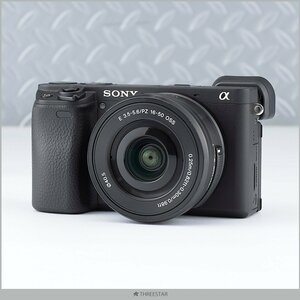 1円～ SONY α6400 ILCE-6400/おまけで訳ありレンズ付き E PZ 16-50mm 3.5-5.6 OSS 予備バッテリー