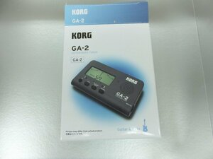 KORG　#GA-2 ギター用チューナー　マットグレー 宅急便で。