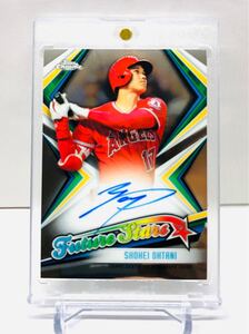 【30枚限定 09/30】2019 大谷翔平 Topps Chrome Future Stars 直書 直筆サイン Auto #fsa-so Ohtani Autograph Angels Dodgers Bowman関連