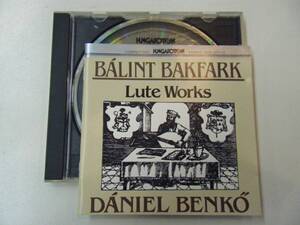 ＬＵＴＥ　ＷＯＲＫＳ　リュート・ワークス　ＤＡＮＩＥＬ　ＢＥＮＫＯ　古楽　器楽　ＢＡＬＩＮＴ　ＢＡＫＦＡＲＫ　　輸入盤