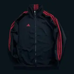 90s adidas アディダス ヴィンテージトラックジャケット ジャージ 黒