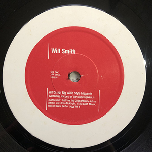 Will Smith / Big Willie Style Megamix [Columbia XPR 2443] ジャケなし PROMO 片面プレス