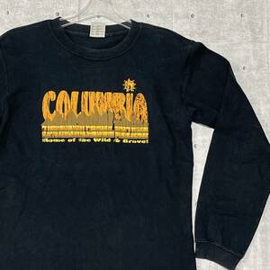 Columbia XCO ビッグロゴ デカロゴ 長袖Tシャツ ロンT コロンビア　　肉厚 しっかりとした素材 高級ライン アウトドア 玉10588