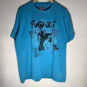 当時もの 1989 FUGAZI with Sprawl 4Font The Axiom 1Day Live ヴィンテージ Tシャツ ONEITA製 サイズXL 80s 90s ロック オルタナティブ