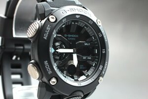 【美品・完動品】CASIO G-SHOCK GA-2000S-1AJF 黒 ブラック カーボンコアガード