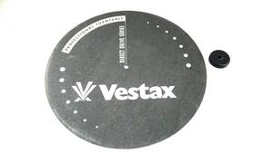 送料関東756円から VESTAX ベスタックス ターンテーブル レコード プレイヤー スイップ マット シート & EPアダプター SLIP MAT 管理1106