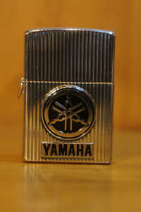 ZIPPO YAMAHA EMBLEM ヤマハ エンブレム 音叉マーク ジッポー オイルライター バイク 新品・未使用