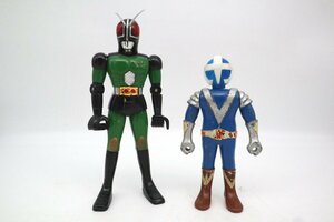 【ト萬】バンダイ 仮面ライダー BLACK ブラック 特撮 タカトク 円盤戦争 バンキッド 超合金 セット レトロ 当時物 ビンテージ RD000RNI87