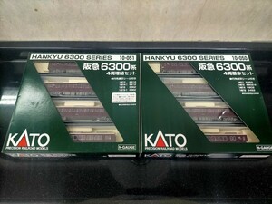 カトーKATO阪急6300系　4両基本セット4両増結セット10-050 10-051