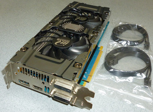 【MacPro最強最速化計画 NO.2】MacPro2008～12用 グラフィックカード NVIDIA GTX680 4GBモデル MacEFI起動確認済み(Mac専用ケーブル2本付)