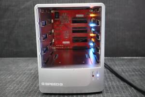 CB3624 N* G-Technorogy G-SPEED Q 8TB ストレージ 4-BAY RAID ハードドライブ HDD 無し 電源コード無し