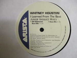 Whitney Houston ： I Learned From The Best Junior Vasquez Mixes 12