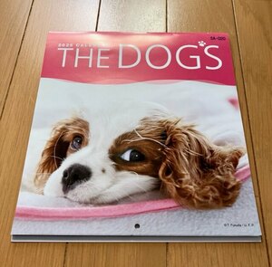 可愛い犬・いぬ・子いぬ・ワンちゃん◆壁かけカレンダー◆THE DOG’S【新品/未使用】2025年・令和7年☆六曜付き