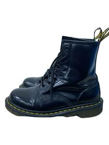 Dr.Martens◆レースアップブーツ/UK4/黒/1460/使用感有