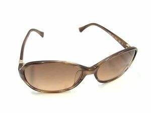 1円 ■美品■ Calvin Klein カルバンクライン ck4233SA 310 57□15 サングラス メガネ 眼鏡 レディース メンズ ブラウン系 FD9717