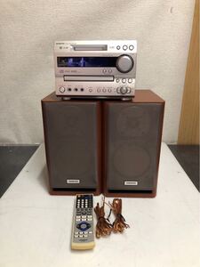 ◇ONKYO オンキョー FR-N7X CD / MD ミニコンポ FM/AMチューナー◇◆リモコン付属