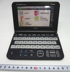 Kちか0667 CASIO カシオ■電子辞書■EX-word■XD-K6000■DATAPLUS 9■エクスワード 辞書 生活 教養モデル OA機器 事務 店舗