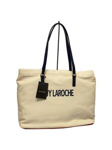 Guy Laroche◆トートバッグ/キャンバス/IVO/プリント/GL-8014