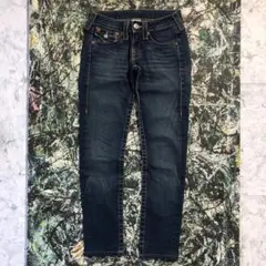 【美品】トゥルーレリジョン-TRUE RELIGION-スキニーデニムパンツ