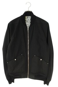 リックオウエンス Rick Owens RU20F3791-TT サイズ:50 リバーシブルフライトボンバージャケットブルゾン 中古 OM10