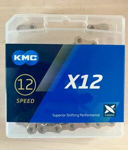 KMC チェーン　x12 シルバー　未使用品