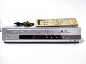 ★内部まで清掃・整備済み★TOSHIBA RD-XV34SJ VHS⇔DVD⇔HDDダビングデッキ リモコン/取説CD付き 東芝