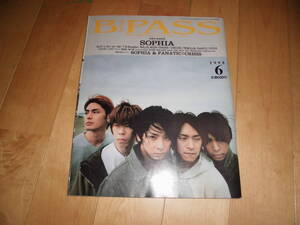 B PASS 1998.6 SOPHIA/GLAY/L